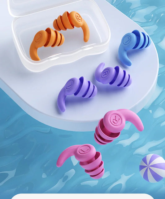 Silicone Waterproof Earplugs | Earplugs for Swimming
