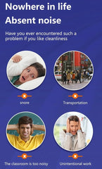 Soft Silicone Sleep Earbuds | Noise Reducing Earplugs