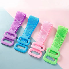 2x Silicone Long Body Scrubber | Exfoliating Body Scrubber