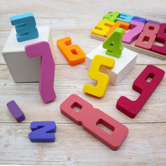 Silicone Number Blocks
