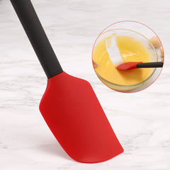 4x Silicone Spatula Set | Red