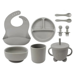 Baby Feeding Set | Silicone Baby Utensils