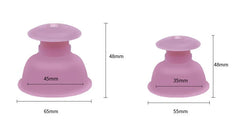 Set of 4 Silicone Massage Cups | Cupping Set