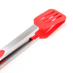 Silicone Cooking Tongs Stainless Steel