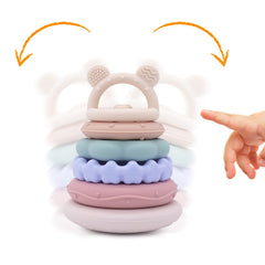 Silicone Educational Stacking Rings