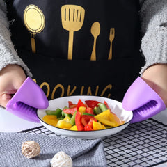 7x Silicone Heat Resistant Oven Mits
