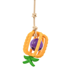 Silicone Pineapple Teething Rattle Toy