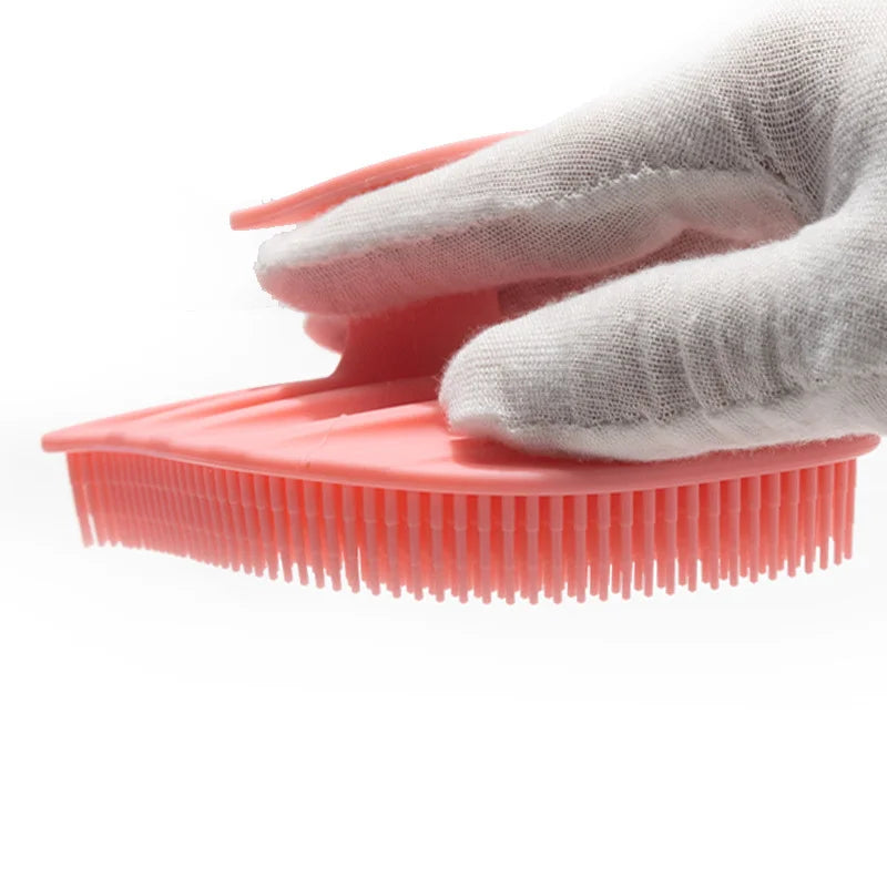 Soft Silicone Body Scrubber | Shower Brush