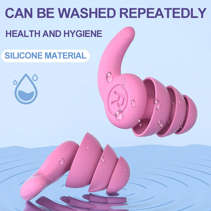 Silicone Waterproof Earplugs | Earplugs for Swimming