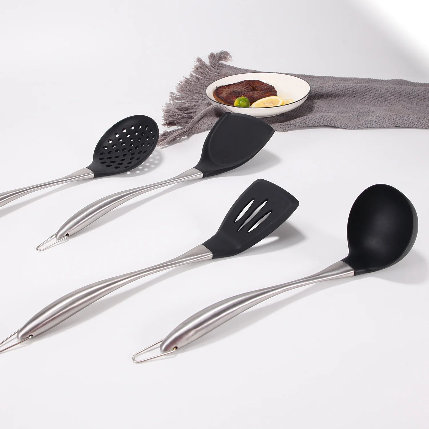4x Silicone Utensil Set | Non Toxic Kitchen Utensils