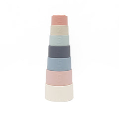 Silicone Teething Stacking Cups