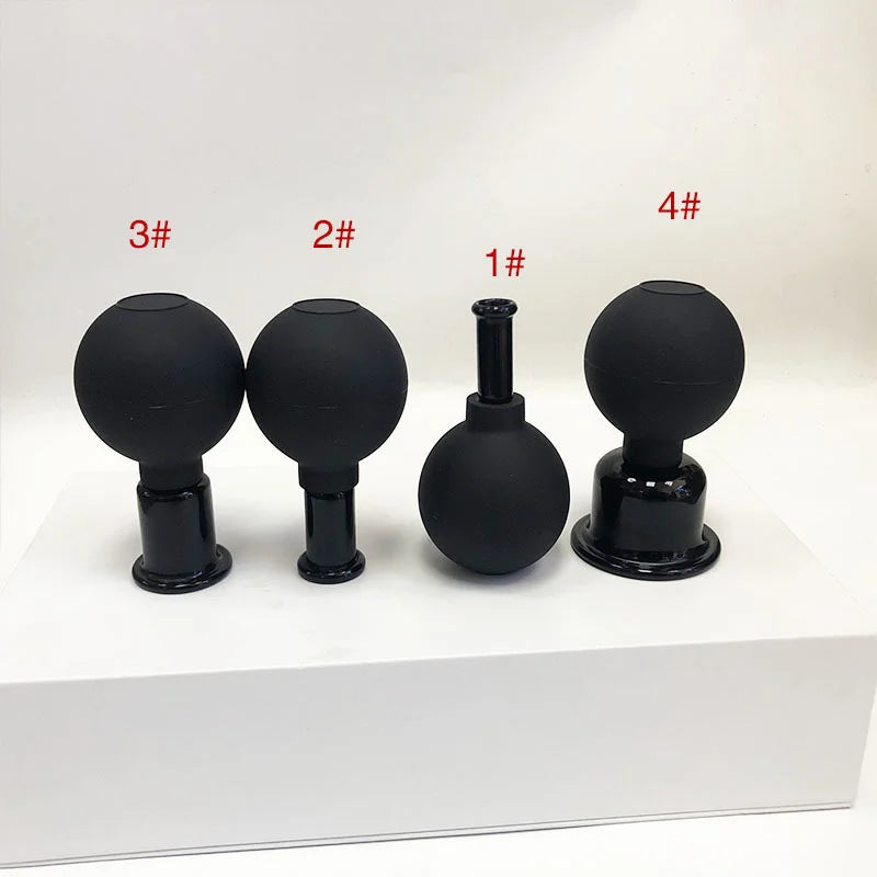 Silicone Cupping Set for Body and Facial Cupping