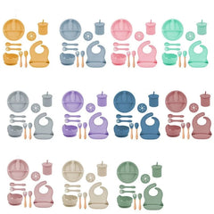 Silicone Baby Bibs and Bowl Set | Baby Feeding Set