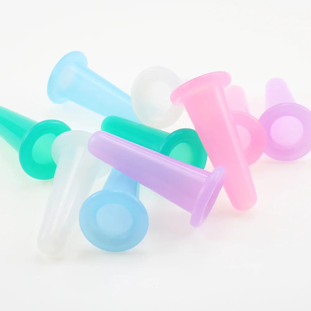 6 Cups Facial Cupping Set | Silicone Cupping Therapy Kit