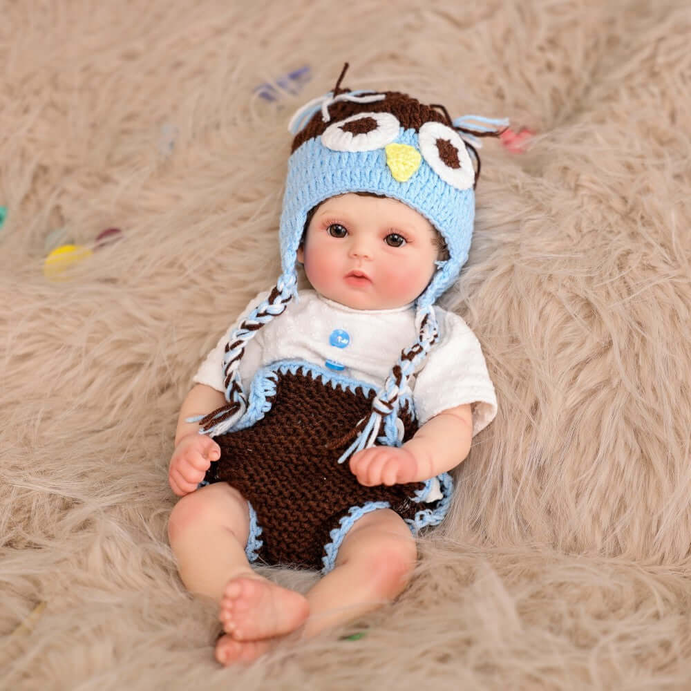 Lucas & Pearl | Miniature Newborn Silicone Dolls