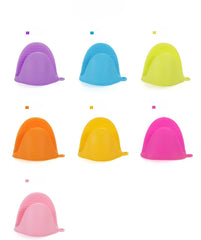 7x Silicone Heat Resistant Oven Mits