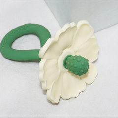 Flower-Shaped Silicone Pacifier Set