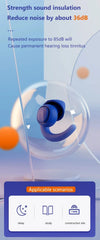 Soft Silicone Sleep Earbuds | Noise Reducing Earplugs