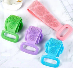 2x Silicone Long Body Scrubber | Exfoliating Body Scrubber