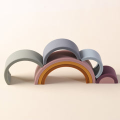 8 Layers Rainbow Ring Arch Building Blocks