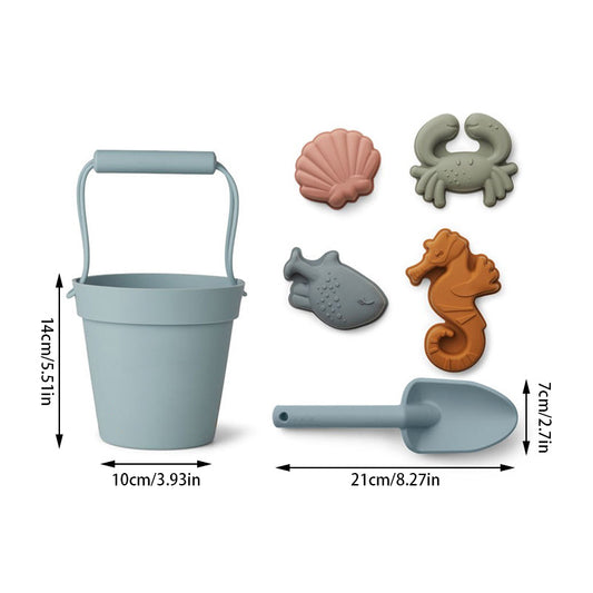 Silicone Beach Bucket Set