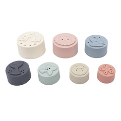 Silicone Teething Stacking Cups