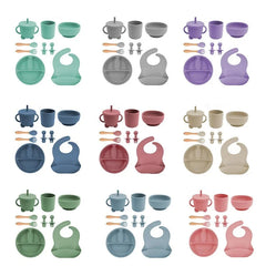 Baby Feeding Set | Silicone Baby Utensils