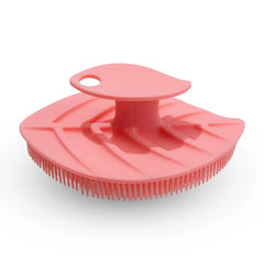 Pink Soft Silicone Body Scrubber | Shower Brush