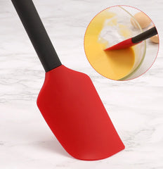4x Silicone Spatula Set | Red