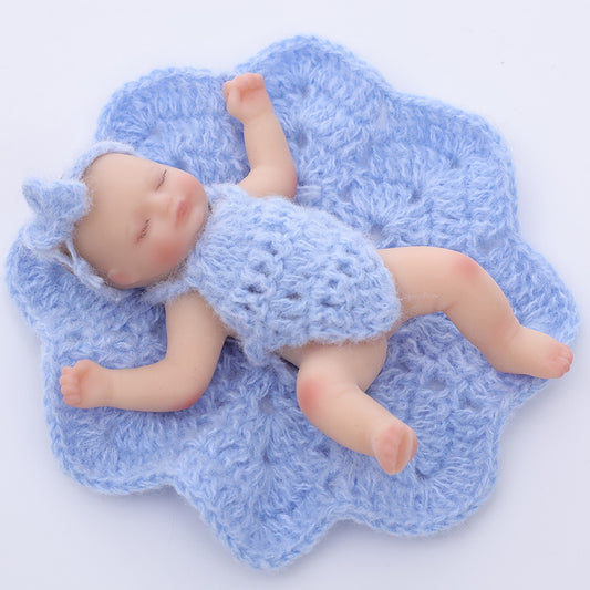 Light Blue Anais | Silicone Baby Doll