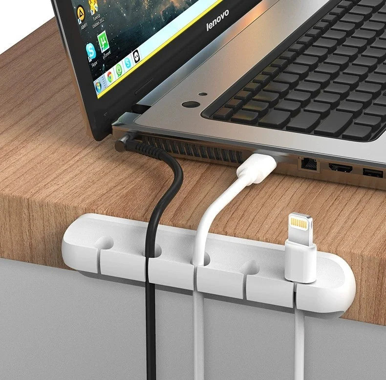 Silicone Cable Holder | Pack of five for best organization