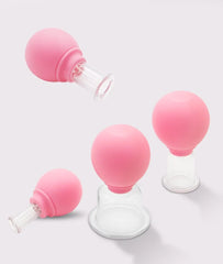 4 Piece Cupping Set | Silicone Cupping Therapy Kit