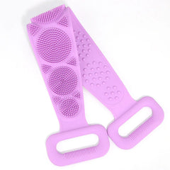 2x Silicone Long Body Scrubber | Exfoliating Body Scrubber