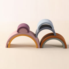 8 Layers Rainbow Ring Arch Building Blocks