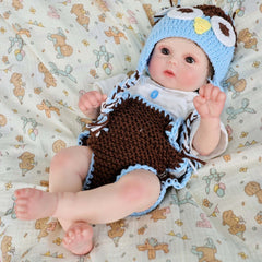 Lucas & Pearl | Miniature Newborn Silicone Dolls