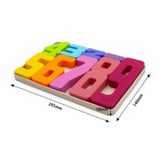 Silicone Number Blocks