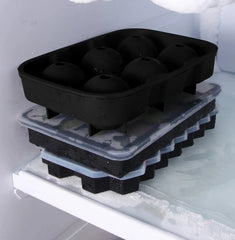 4 Pack Large Round Silicone Ice Mold/Tray