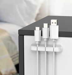 Silicone Cable Holder | Pack of five for best organization