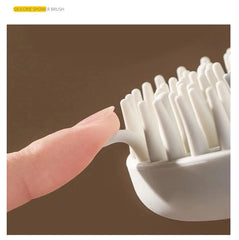 Silicone Bristles Scalp Scrubber | Shampoo Brush
