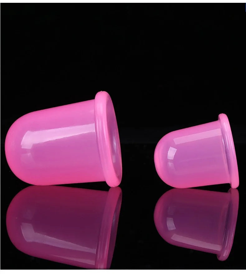 6 Cups Facial Cupping Set | Silicone Cupping Therapy Kit