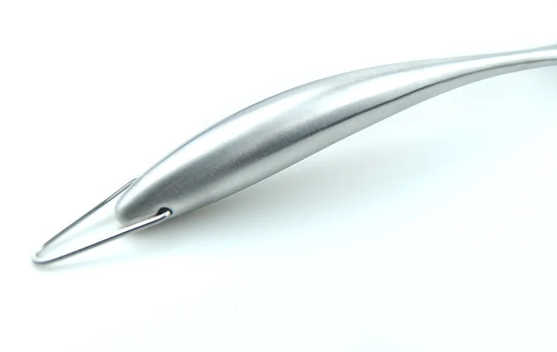 2x long Handled Silicone Slotted Ladle