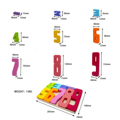 Silicone Number Blocks