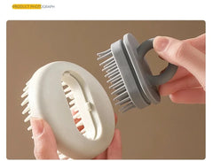Silicone Bristles Scalp Scrubber | Shampoo Brush