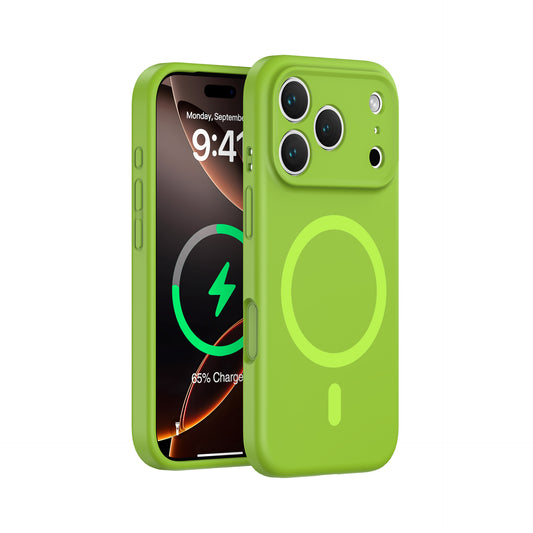 Magnetic Liquid Silicone Case for iPhone 17ProMax