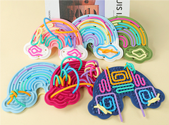 Rainbow Cloud Sensory Board