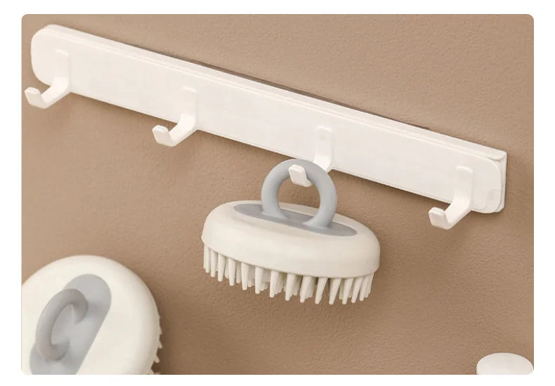 Silicone Bristles Scalp Scrubber | Shampoo Brush