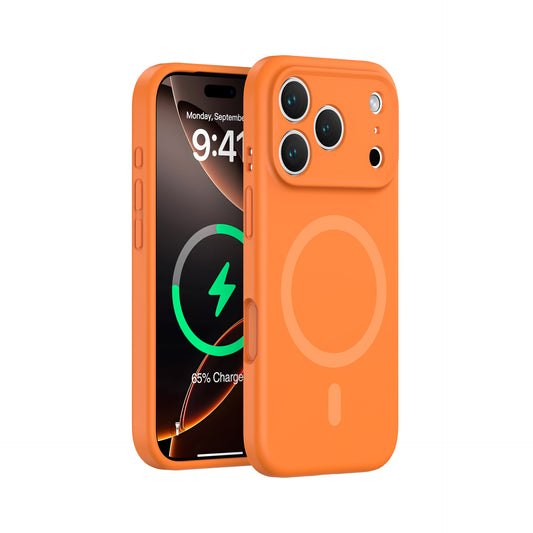 Magnetic Liquid Silicone Case for iPhone 17ProMax