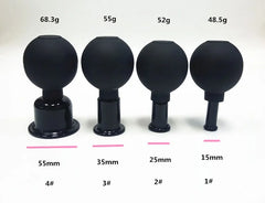 Silicone Cupping Set for Body and Facial Cupping