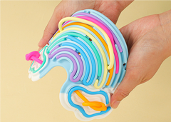 Rainbow Cloud Sensory Board