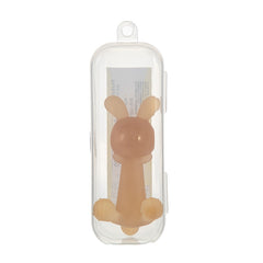 Silicone Food-Grade Baby Oral Stage Rabbit-Shaped Cartoon Soothing Teether